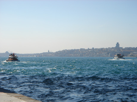 La vue depuis le Palais