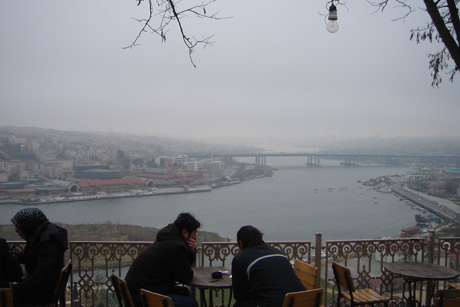 Vue depuis Café Pierre Loti